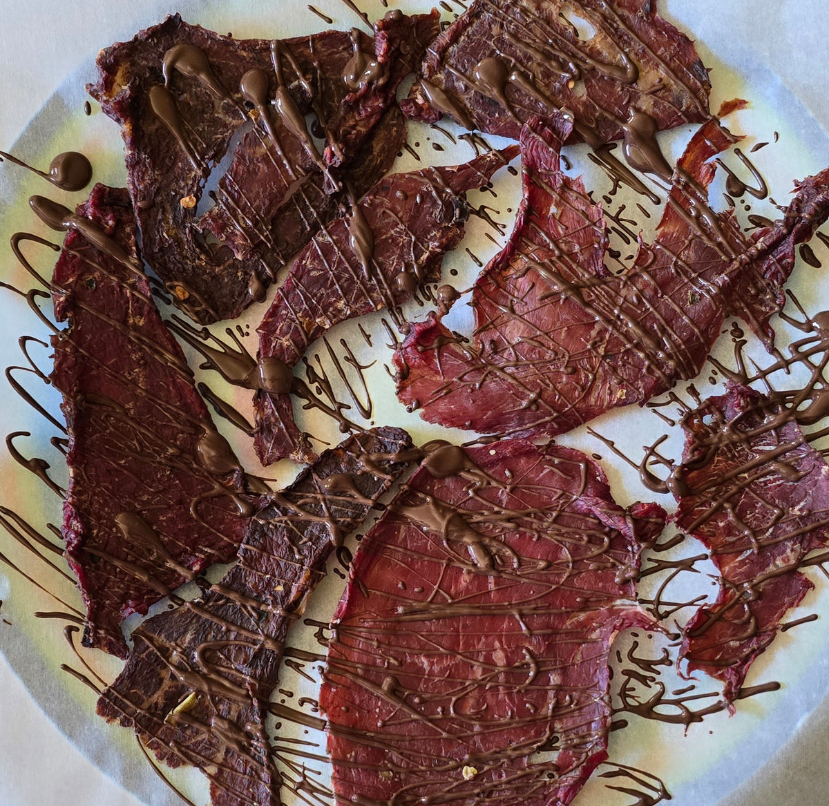 Choco Drizzled Jalapeño Beef Jerky