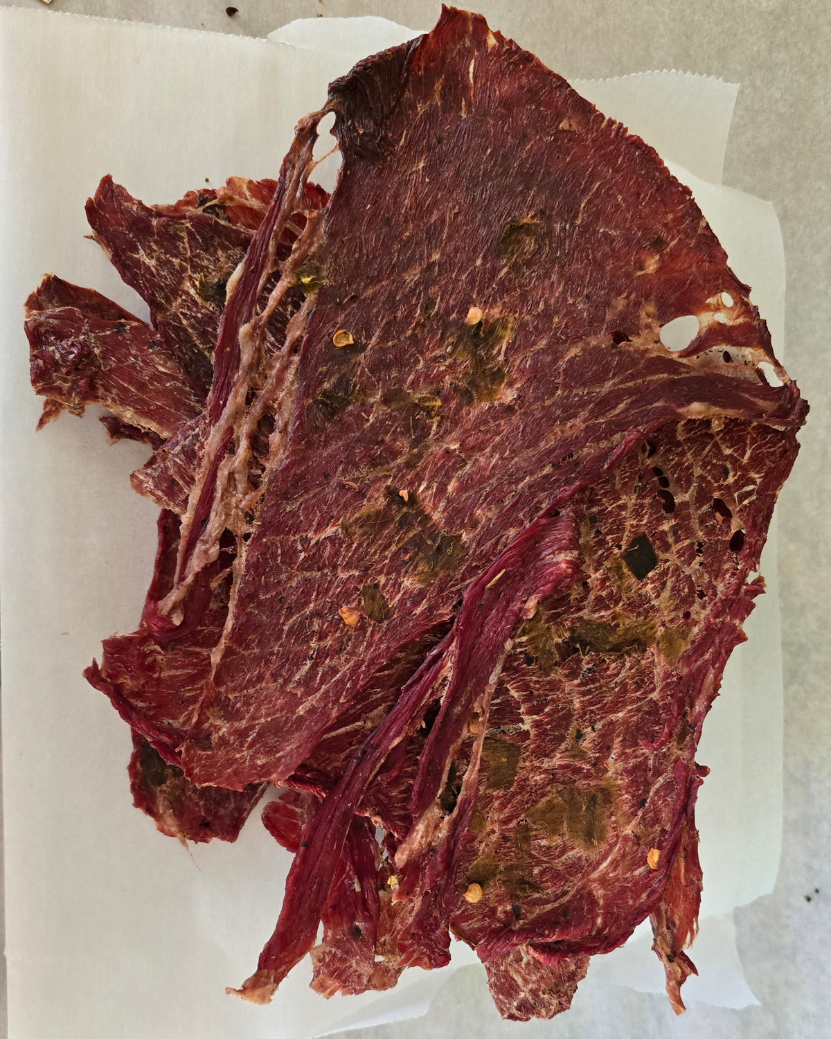 Green Chile Beef Jerky